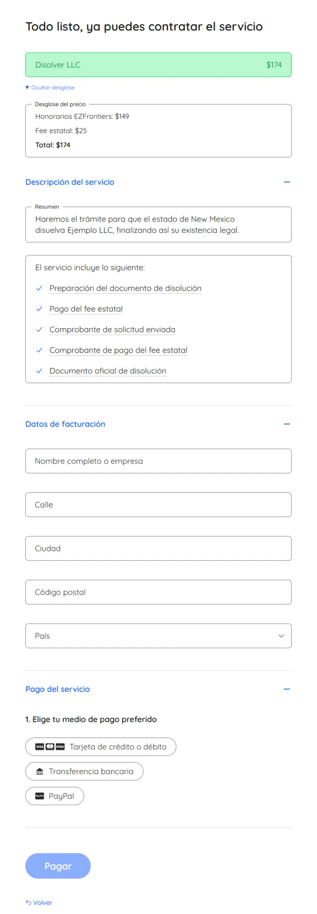 como disolver una llc paso 9b