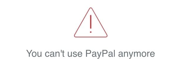 cuenta suspendida paypal