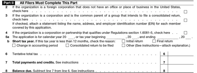 formulario 7004 parte ii