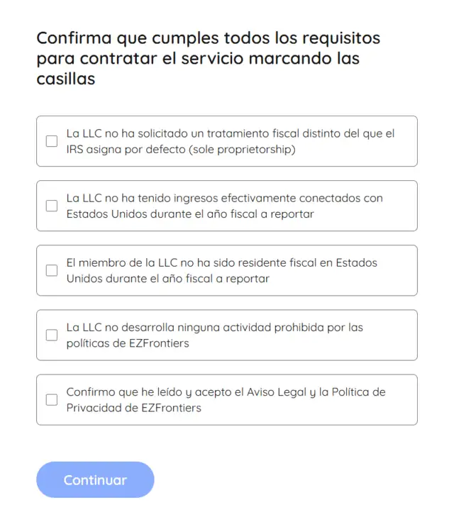 paso 1 declaracion irs llc formularios 1120 5472
