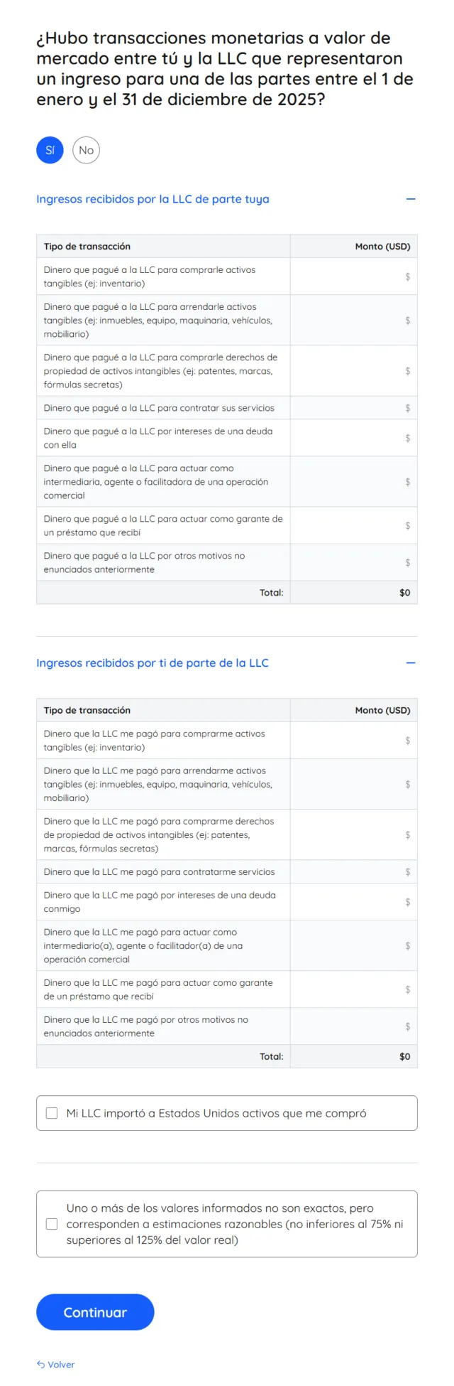 paso 20b declaracion irs llc formularios 1120 5472
