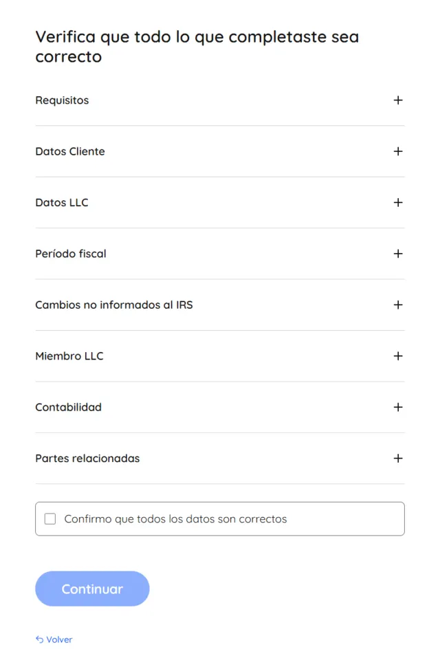 paso 23 declaracion irs llc formularios 1120 5472
