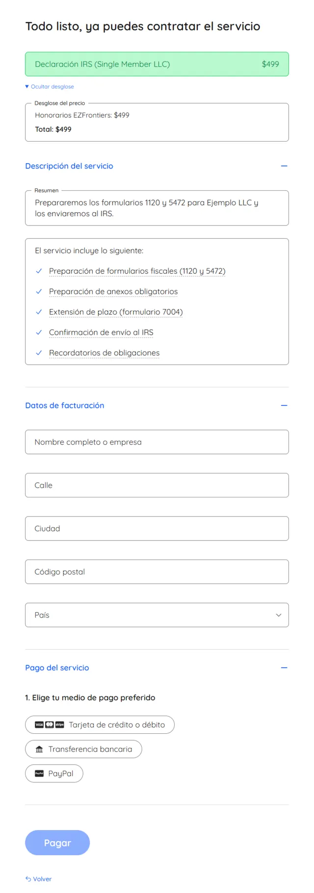 paso 24b declaracion irs llc formularios 1120 5472
