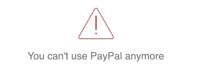 Cuenta suspendida PayPal
